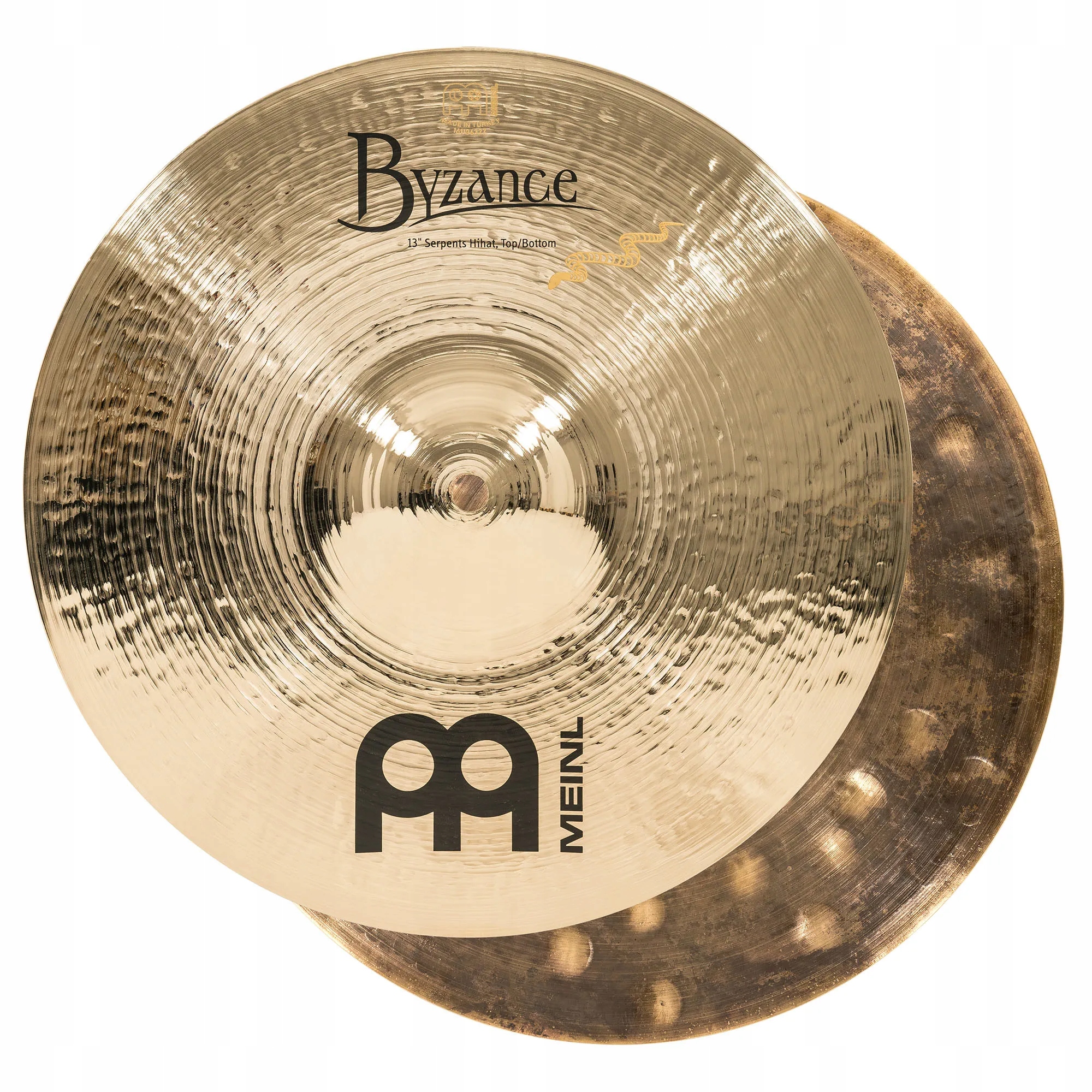 Meinl Byzance Brilliant Serpents Hihat 13"