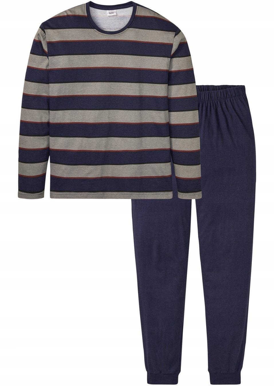 BPC PIŻAMA MĘSKA W PASKI FD7 44/46