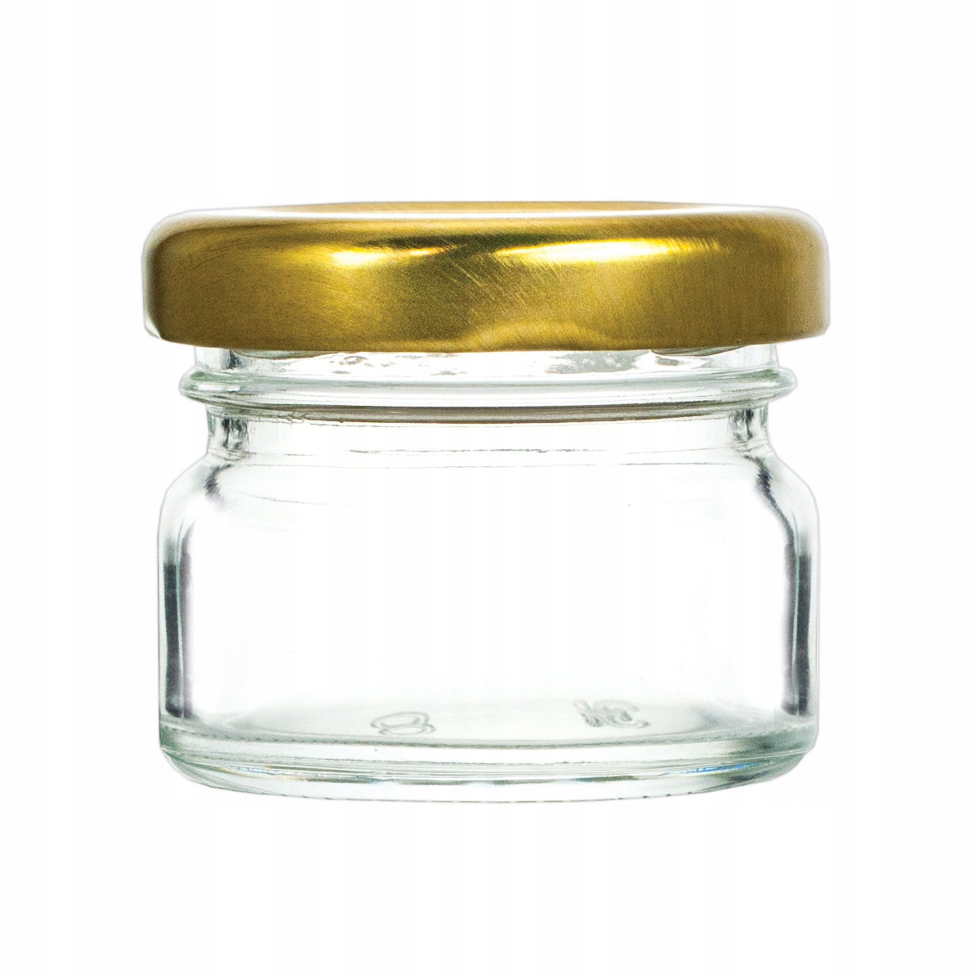 

Słoiki z nakrętkami złote 30ml ~40g 30szt miód A30
