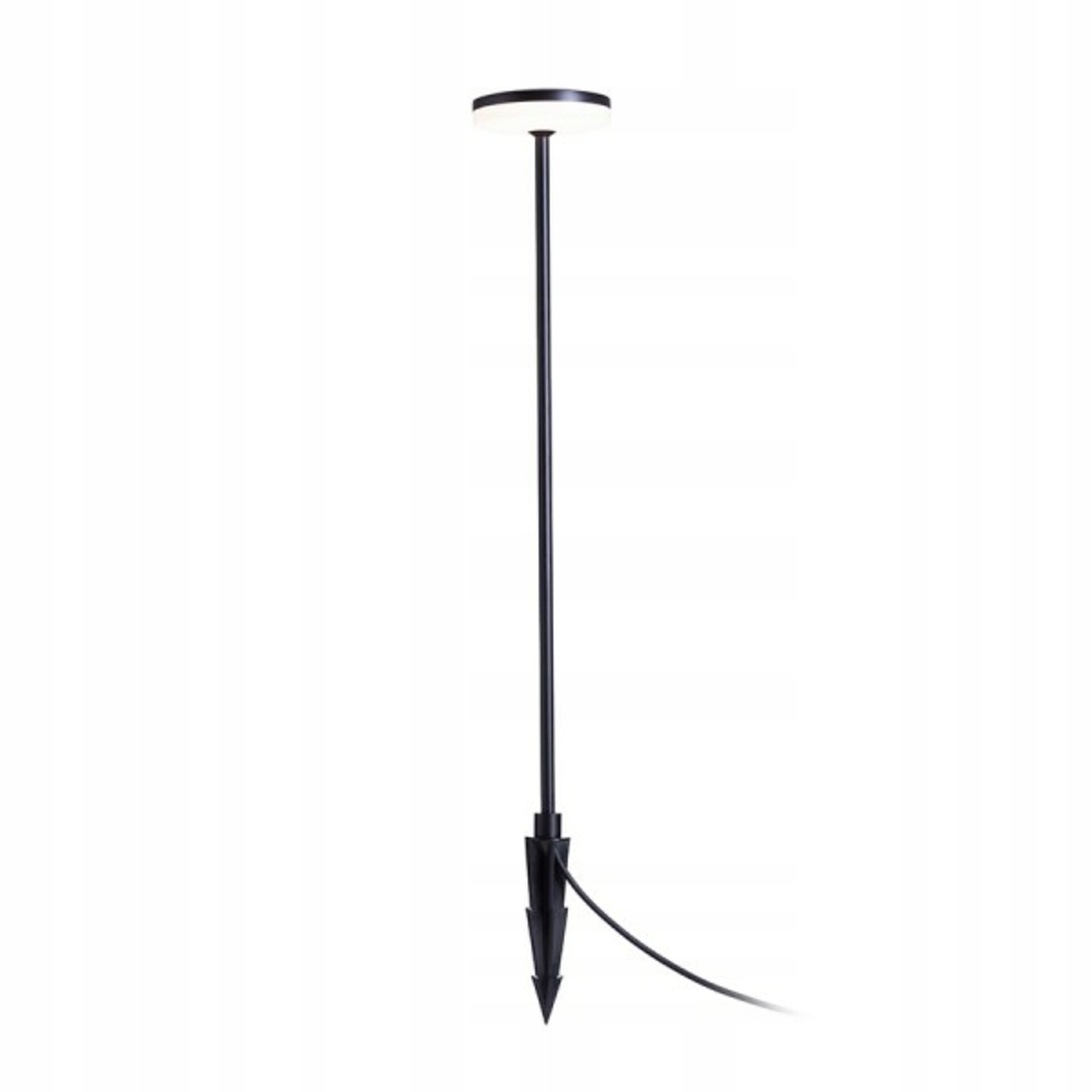 Rendl Semplice 80 stojanová Led lampa na bodci čierna 12W IP54 3000K