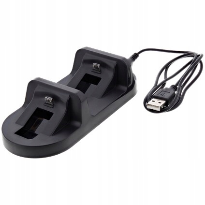 STACJA ŁADOWANIA KONTROLERÓW PS4 Usb