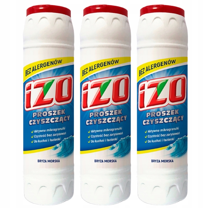 

Izo proszek do czyszczenia Bryza Morska 3x500g