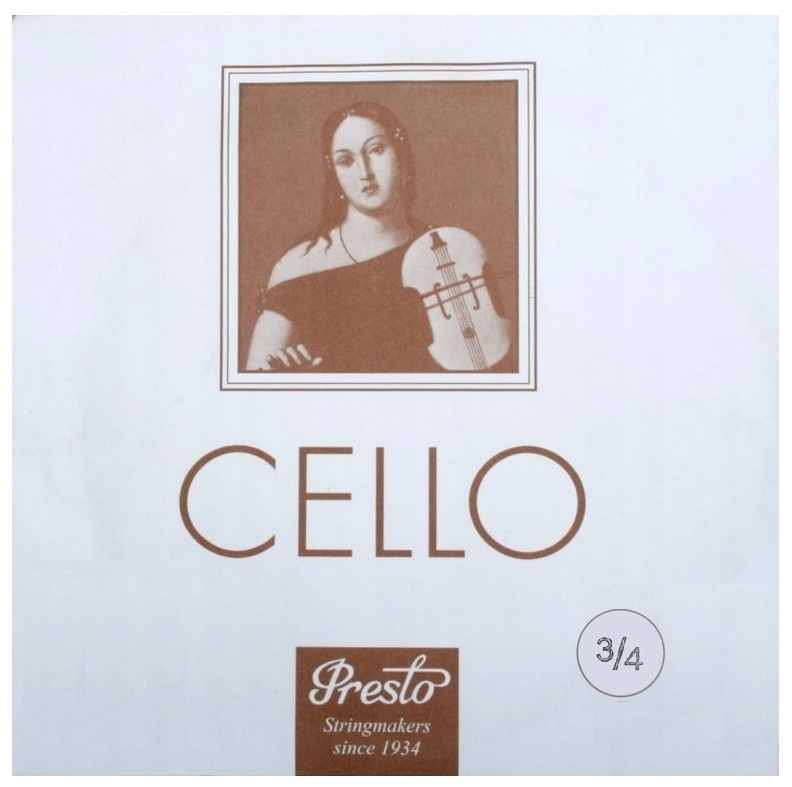 PRESTO struny do wiolonczeli 3/4 komplet
