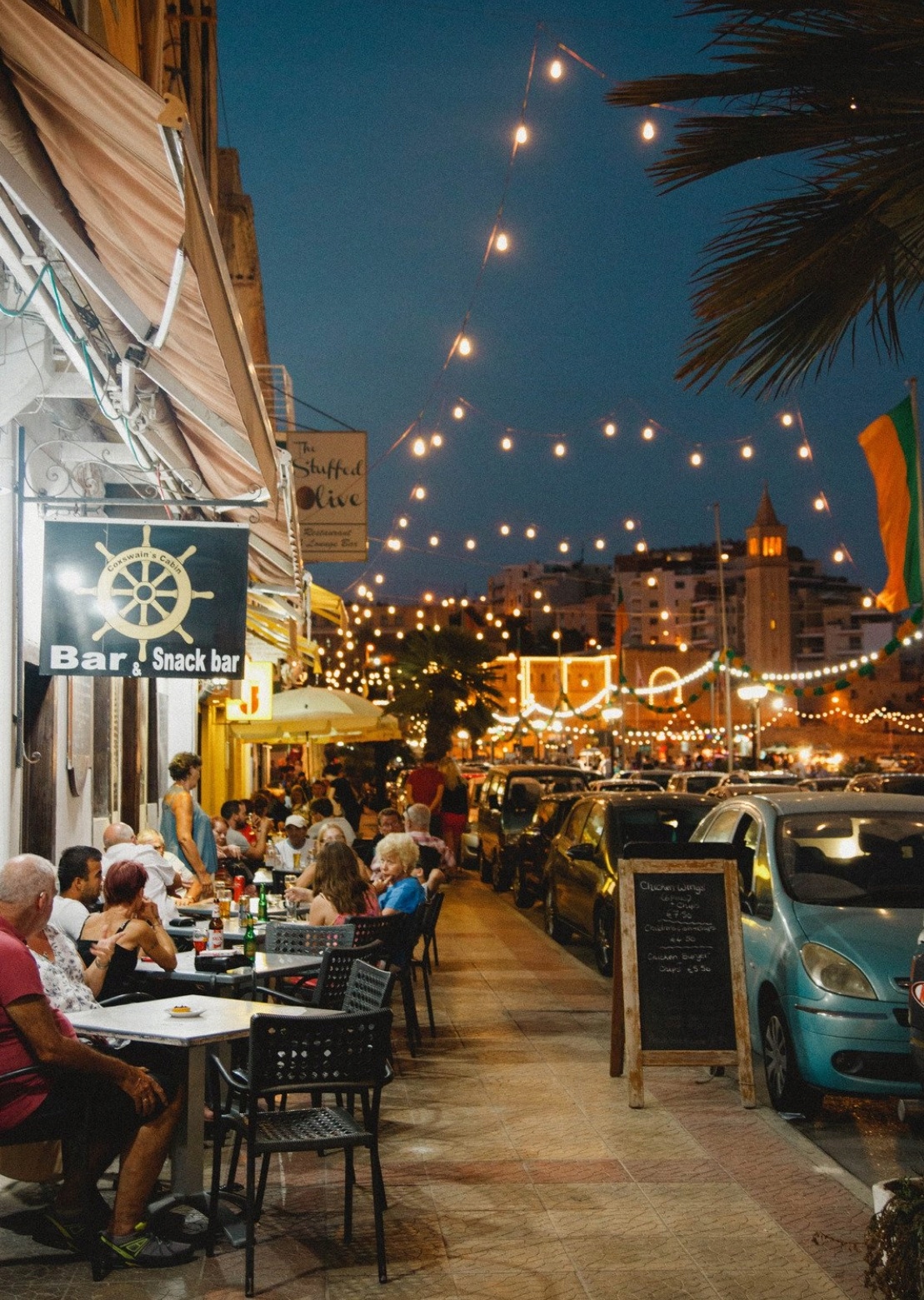 Potykacz - Tablica kredowa 100x60 - naturalny ECO Materiał drewno