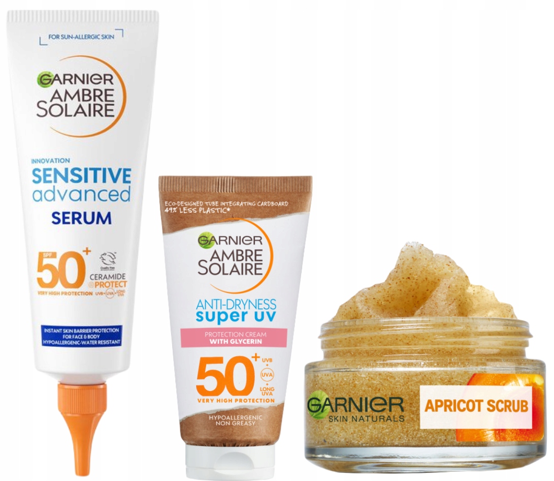 

Krem do opalania Garnier Ambre Solaire zestaw