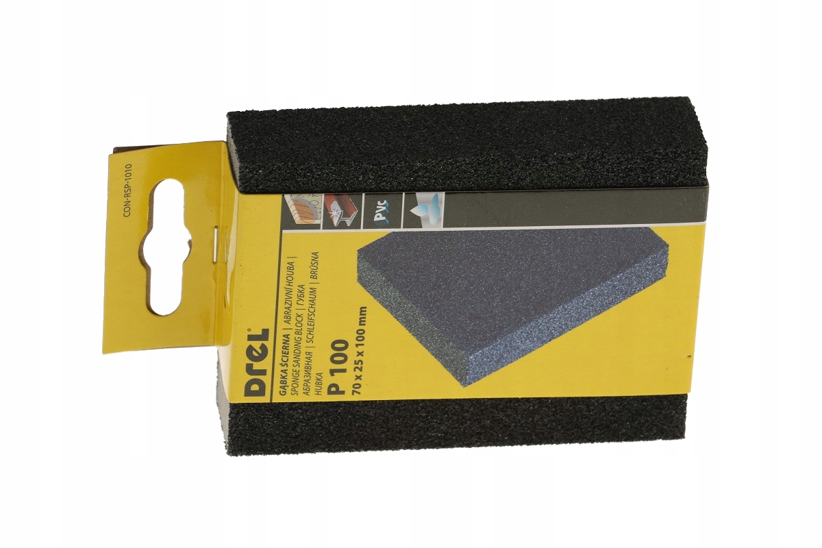 

Kostka Ścierna Klocek Gąbka 70 x 100 mm P100