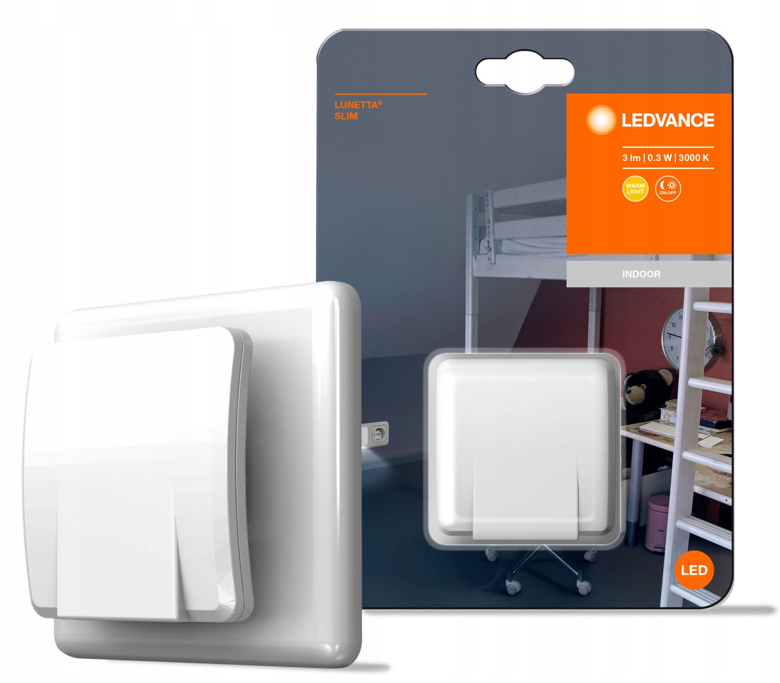 

Lampka Led nocna do Gniazdka Lunetta Ledvance