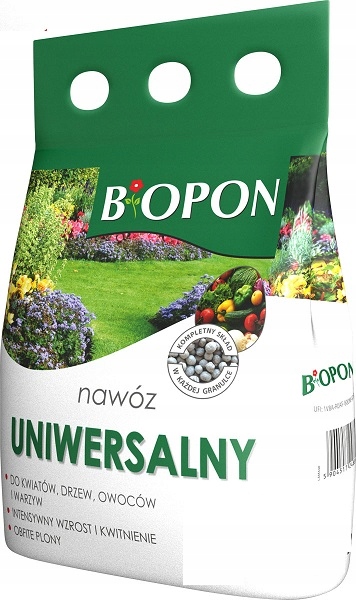 

Biopon Nawóz Granulat Do Ogrodu Kwiatów Drzew 4KG