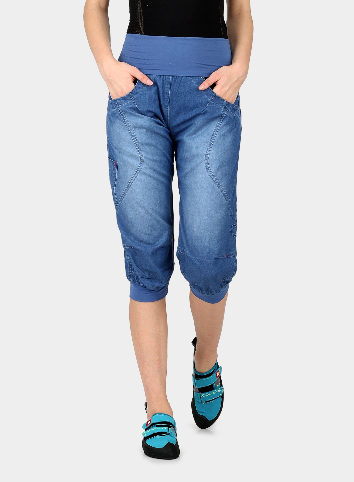 Dámské lezecké Kraťasy Ocun Noya Short Jeans modré S