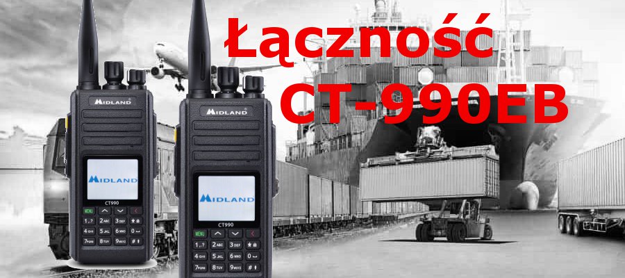 Midland CT990EB 3600mAh Rozblokowane VHF/UHF