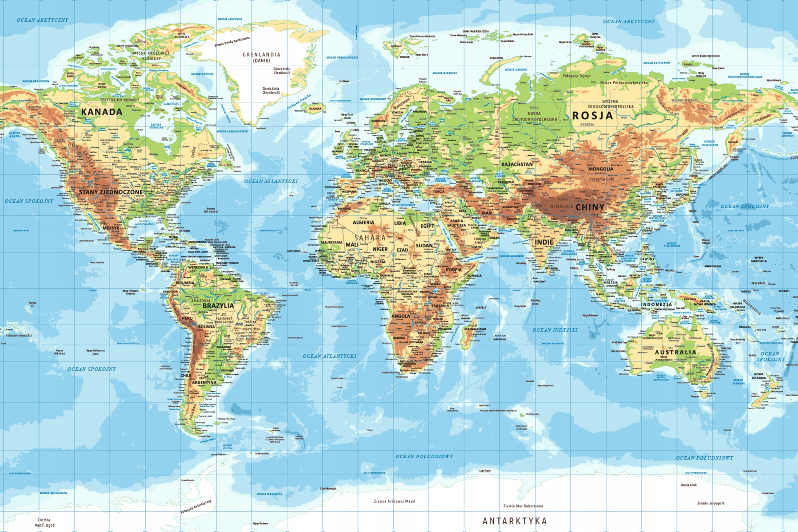

Fototapety fototapeta na ścianę mapa świata polska