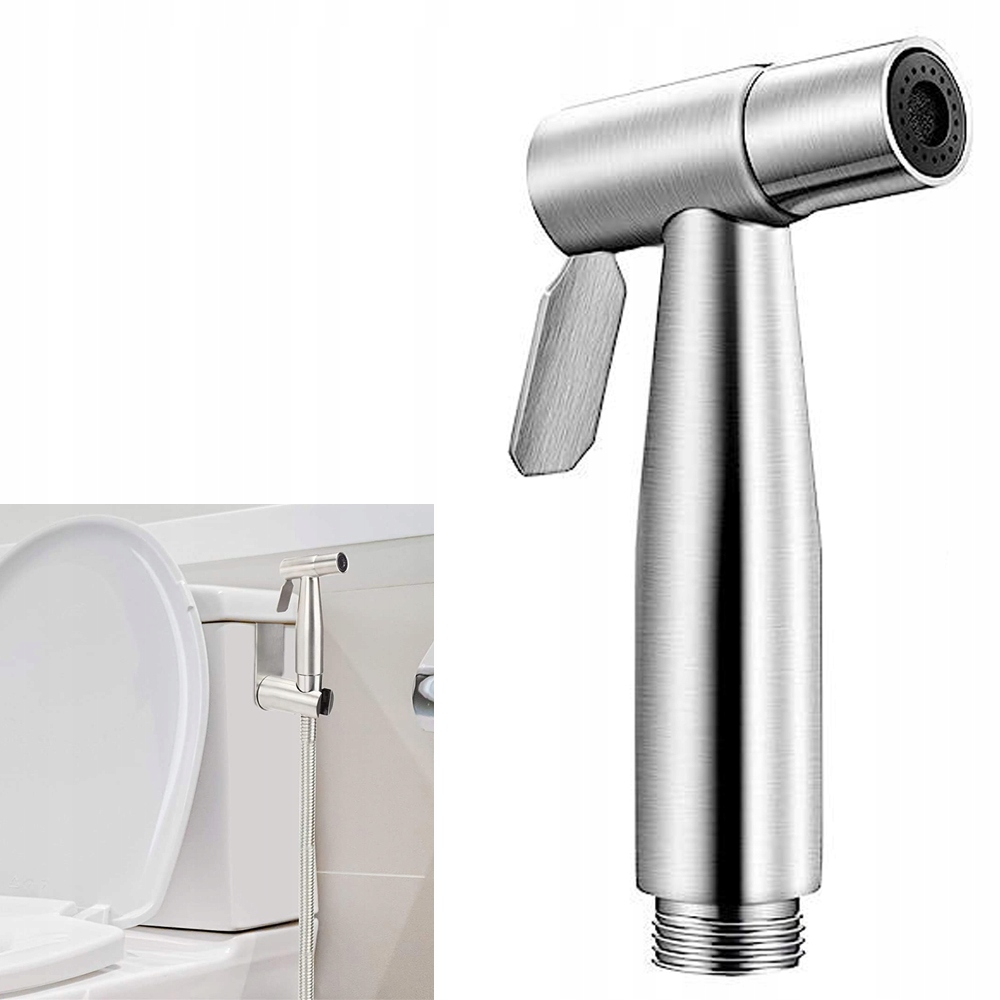 BATERIA BIDETOWA PODTYNKOWA Chromowany termostat ścienny Kolor chrom