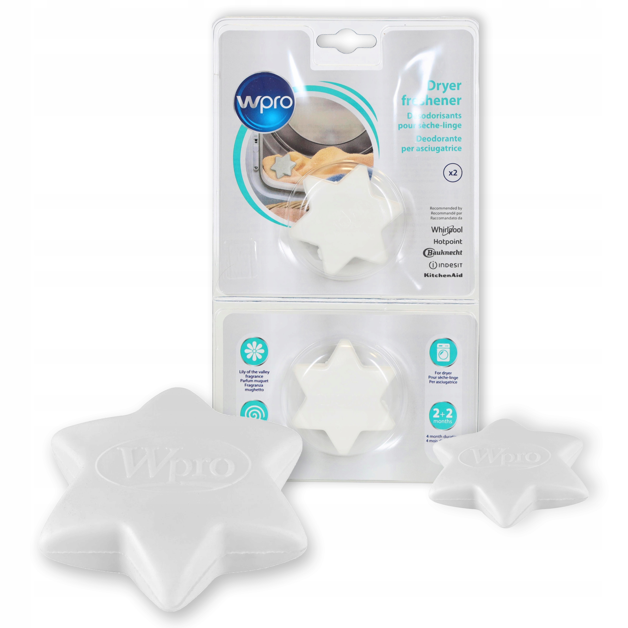 Gwiazdki zapachowe Wpro do suszarki Konwalia