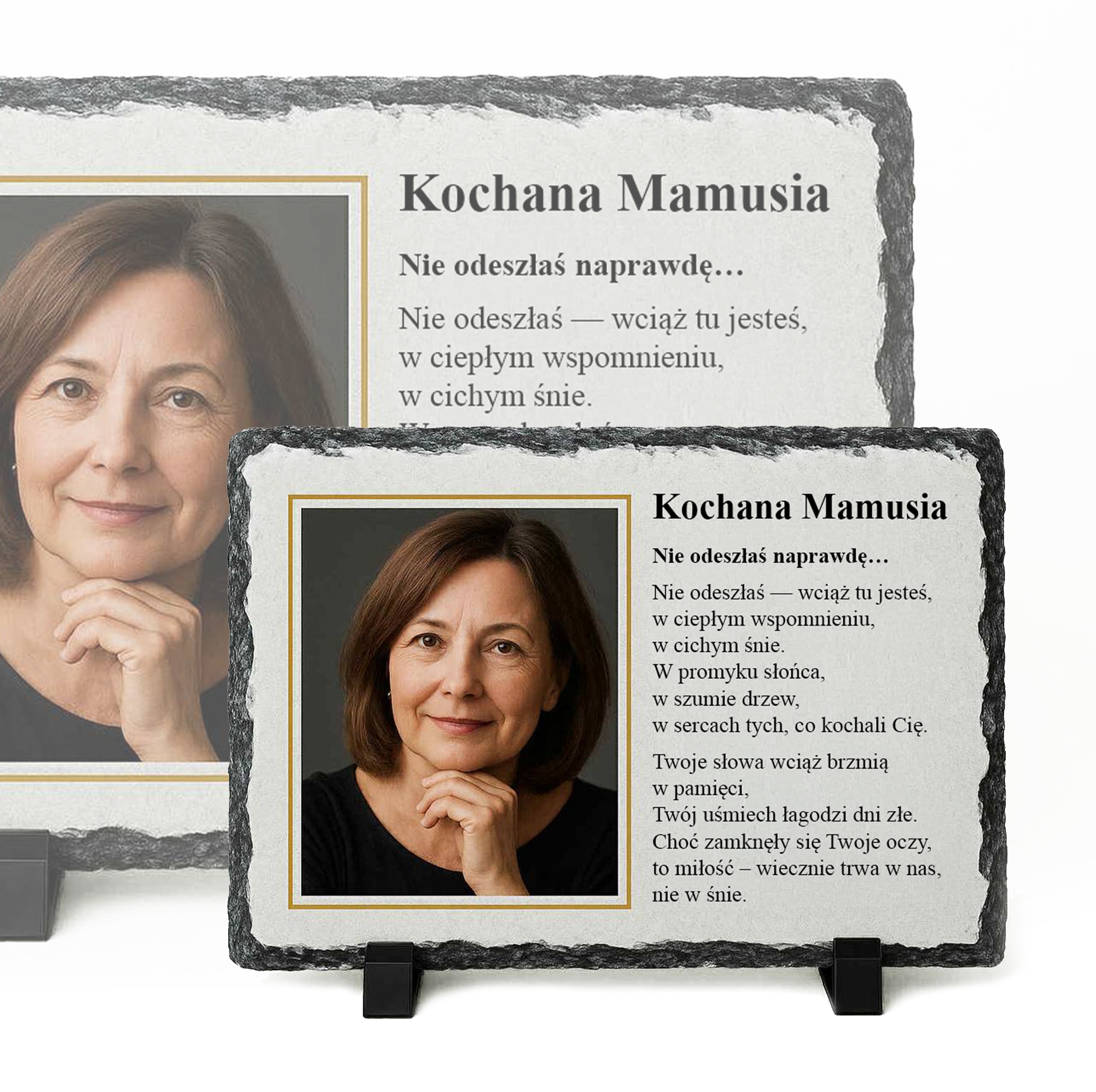 Náhrobní Fotografie 20*30 Granitová Fotografie Na Hřbitově K Pomníku