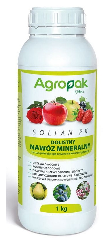 

Nawóz dolistny Solfan Pk 1 kg Agropak