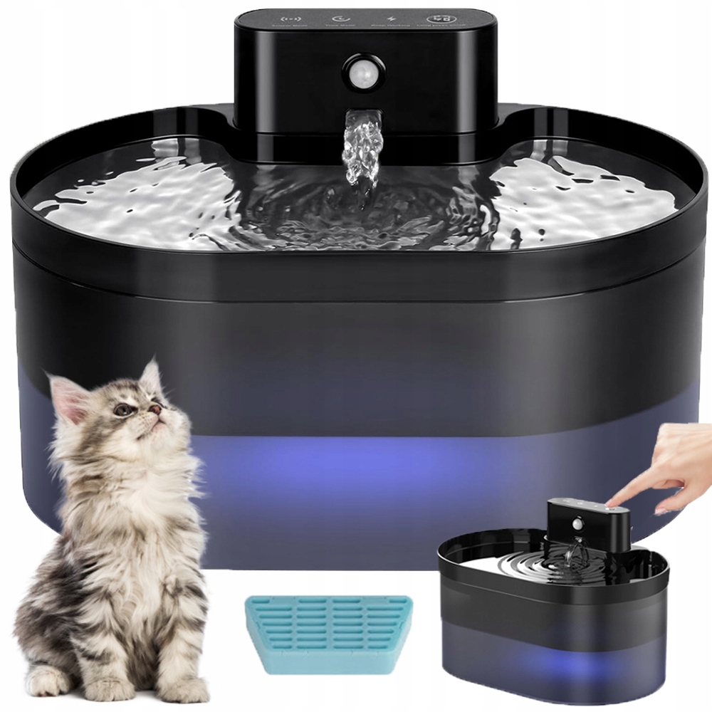 Levně Automatická Napáječka Pro Kočky Pro Psy 2.2 L Fontána