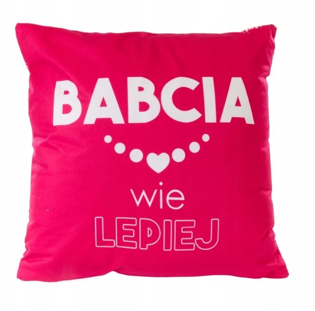 

Dzień Babci Jasiek Poduszka Dekoracyjna Prezentowa