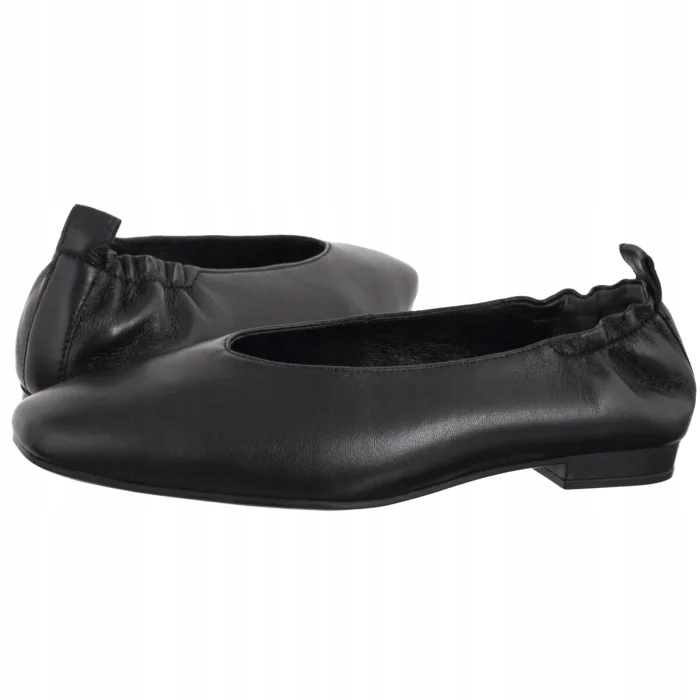 Dámské kožené baleríny Ryłko černé A1NK6_Q_ __45 černé