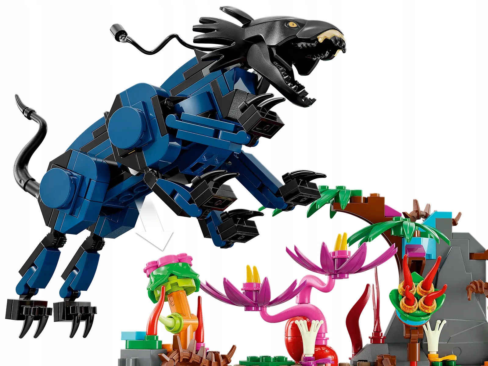 LEGO Avatar 75571 Neytiri i Thanator kontra Quaritch w kombinezonie PZM Płeć chłopcy dziewczynki