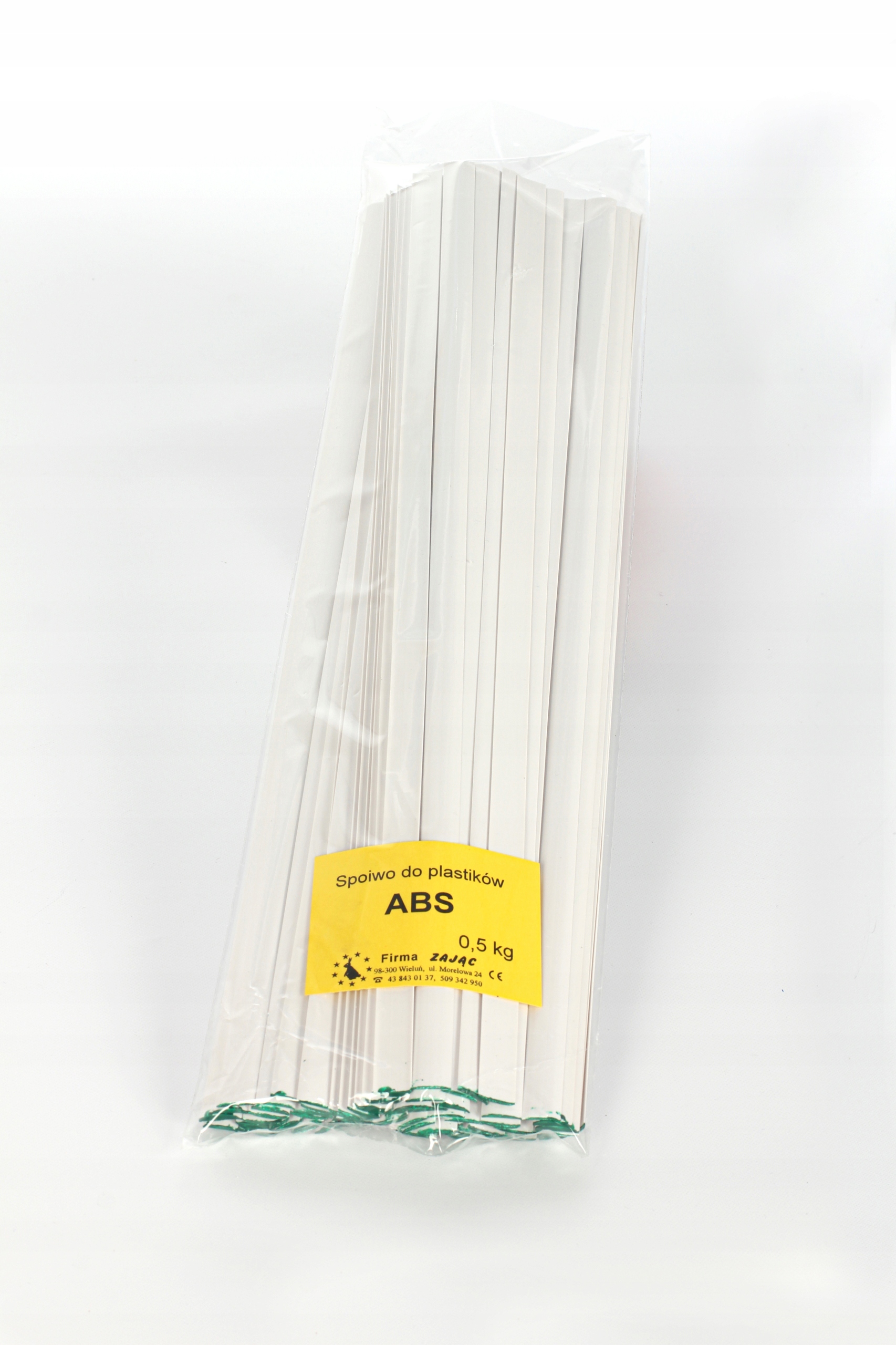 

Spoiwo Abs 500g Pasek Biały, ABS+T20, ABS+GF20