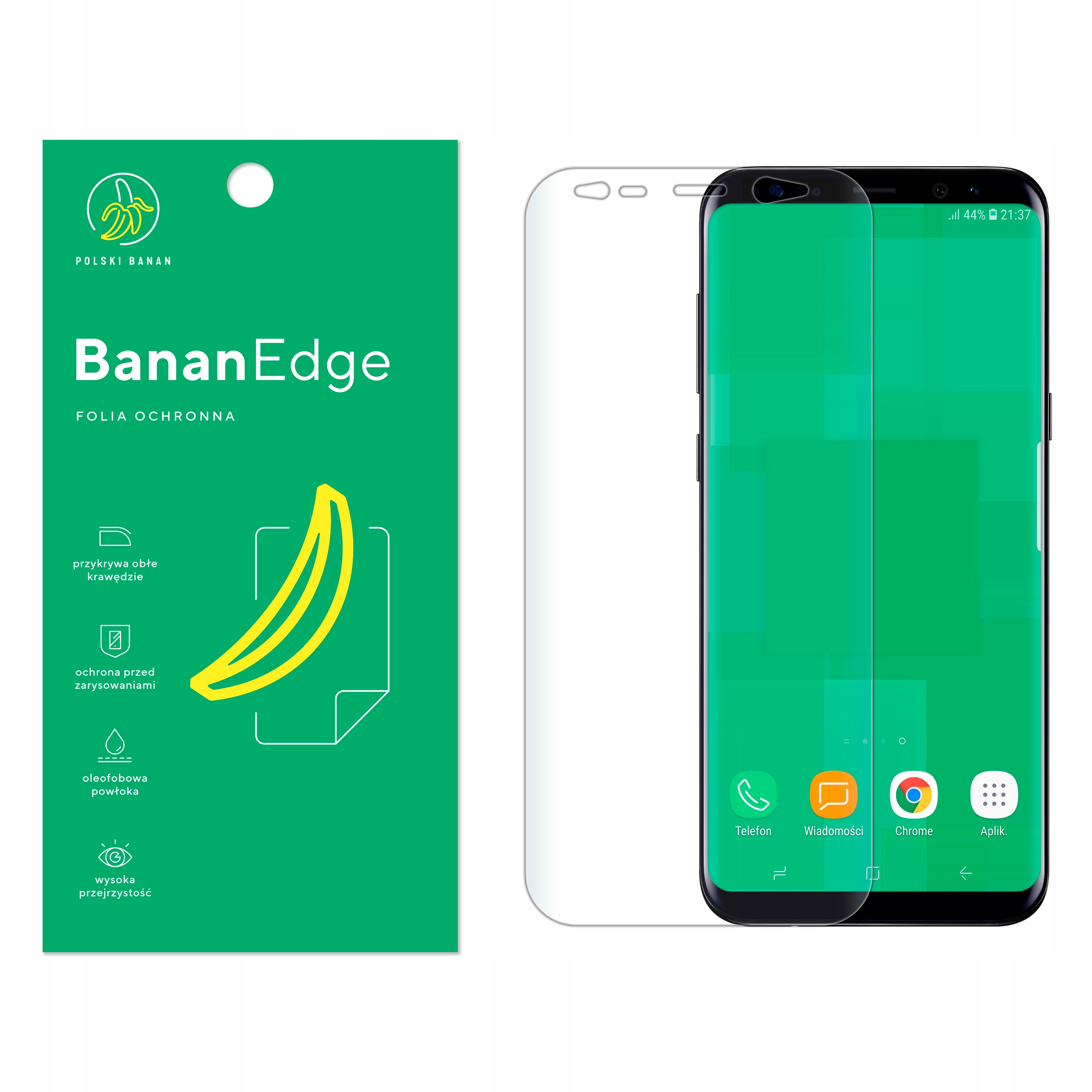 

Folia Ochronna Polski Banan do Samsung S8+ Plus
