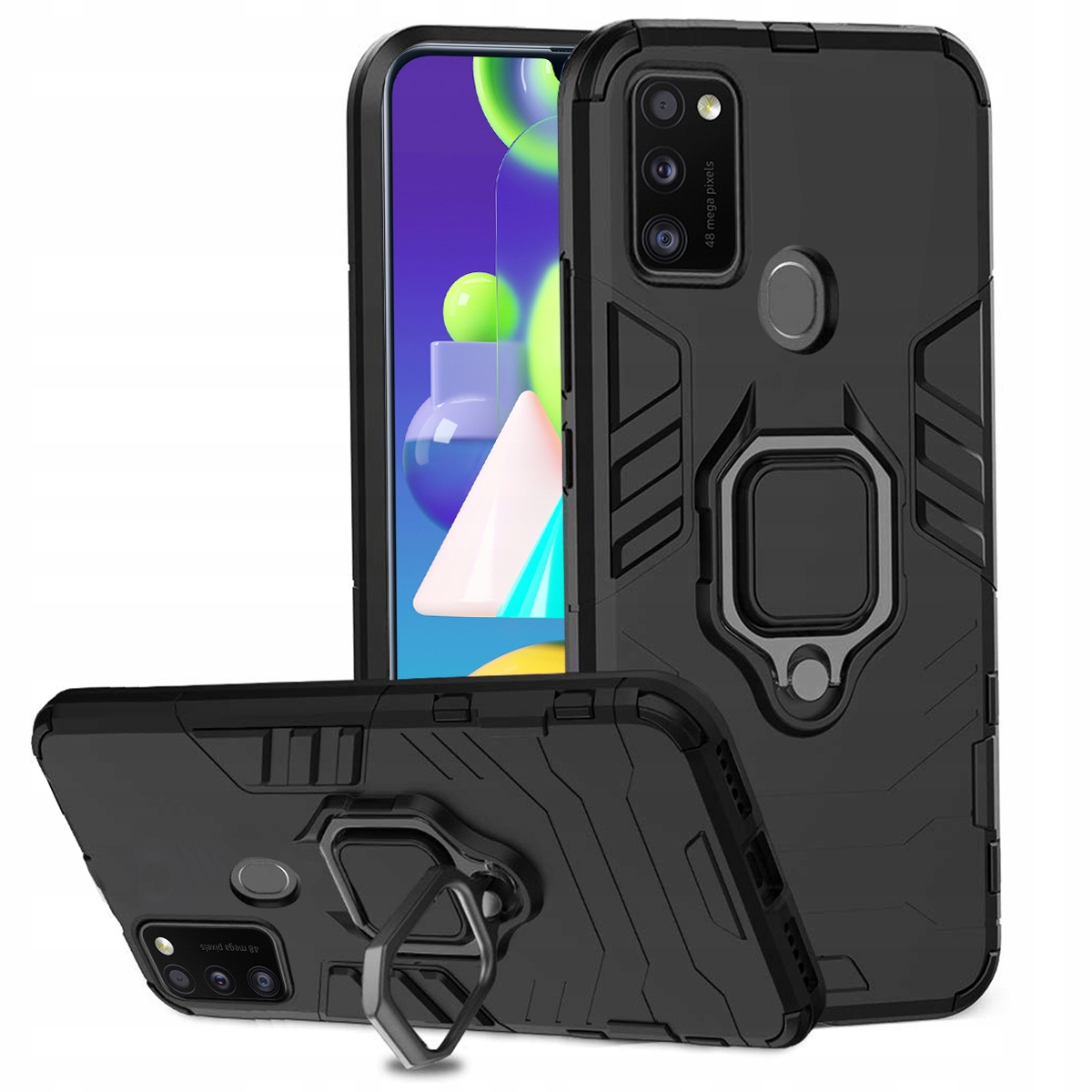 

Etui Pancerne Ring Holder Do Samsung M21