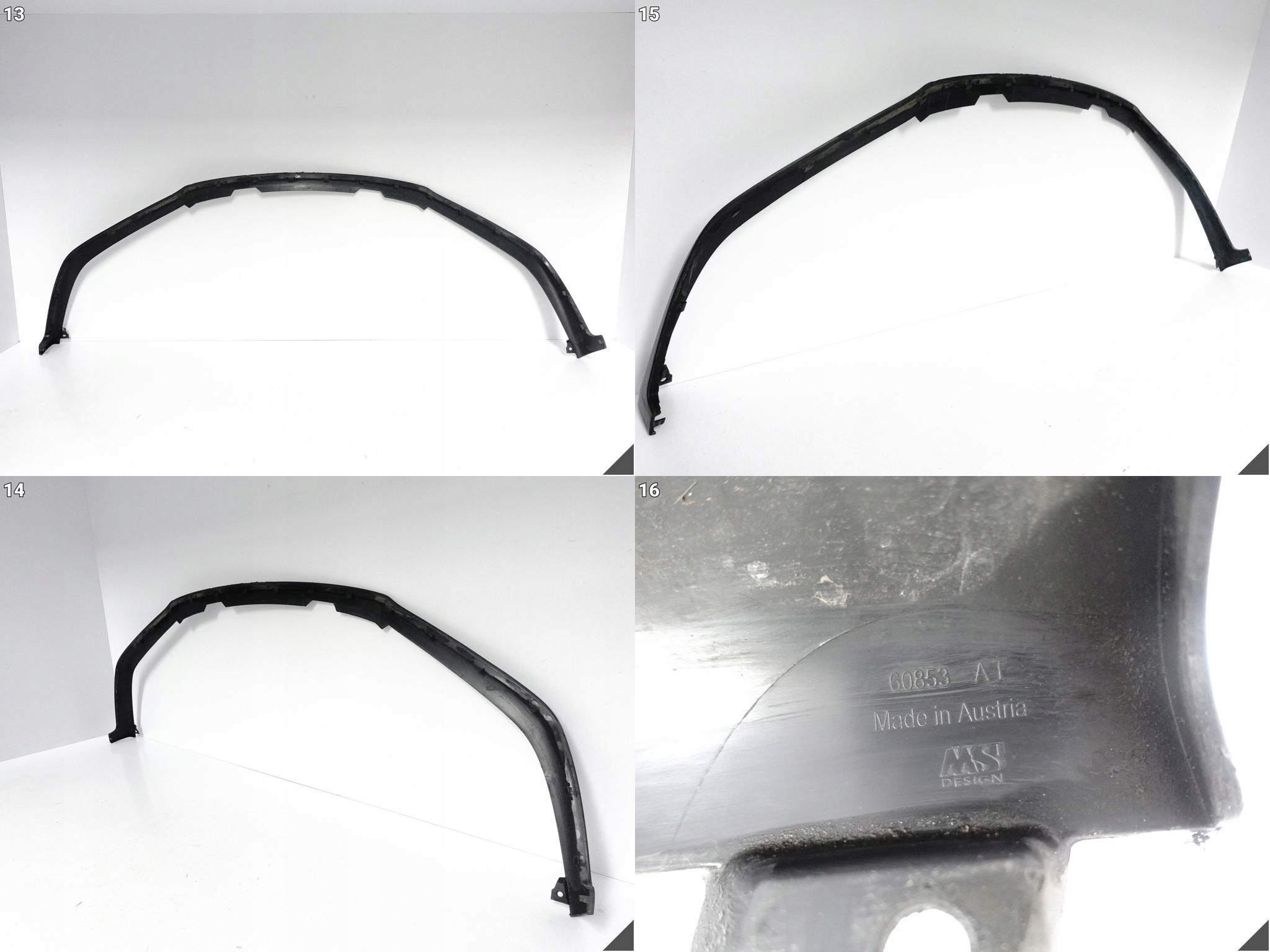 PORSCHE 981 BOXSTER CAYMAN SPYDER GT4 2016 bumper BUMPER SPOILER front