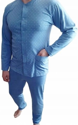 

Duża Piżama Męska 3XL 4XL 5XL 6XL Guziki Bawełna!