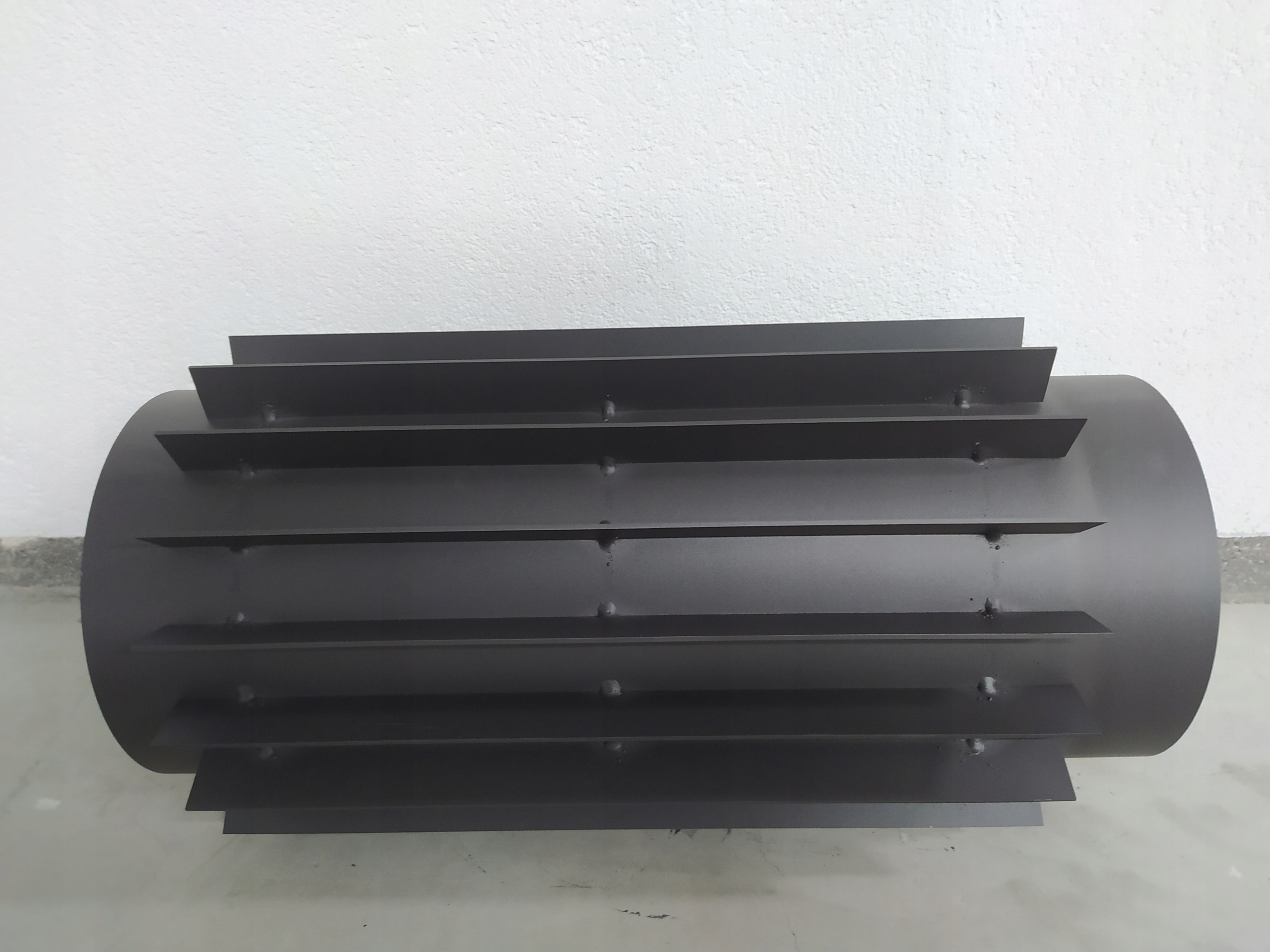 RADIATOR rura żebrowana BERTRAMS FI 180 kominek Kod producenta radiator 180mm 50cm