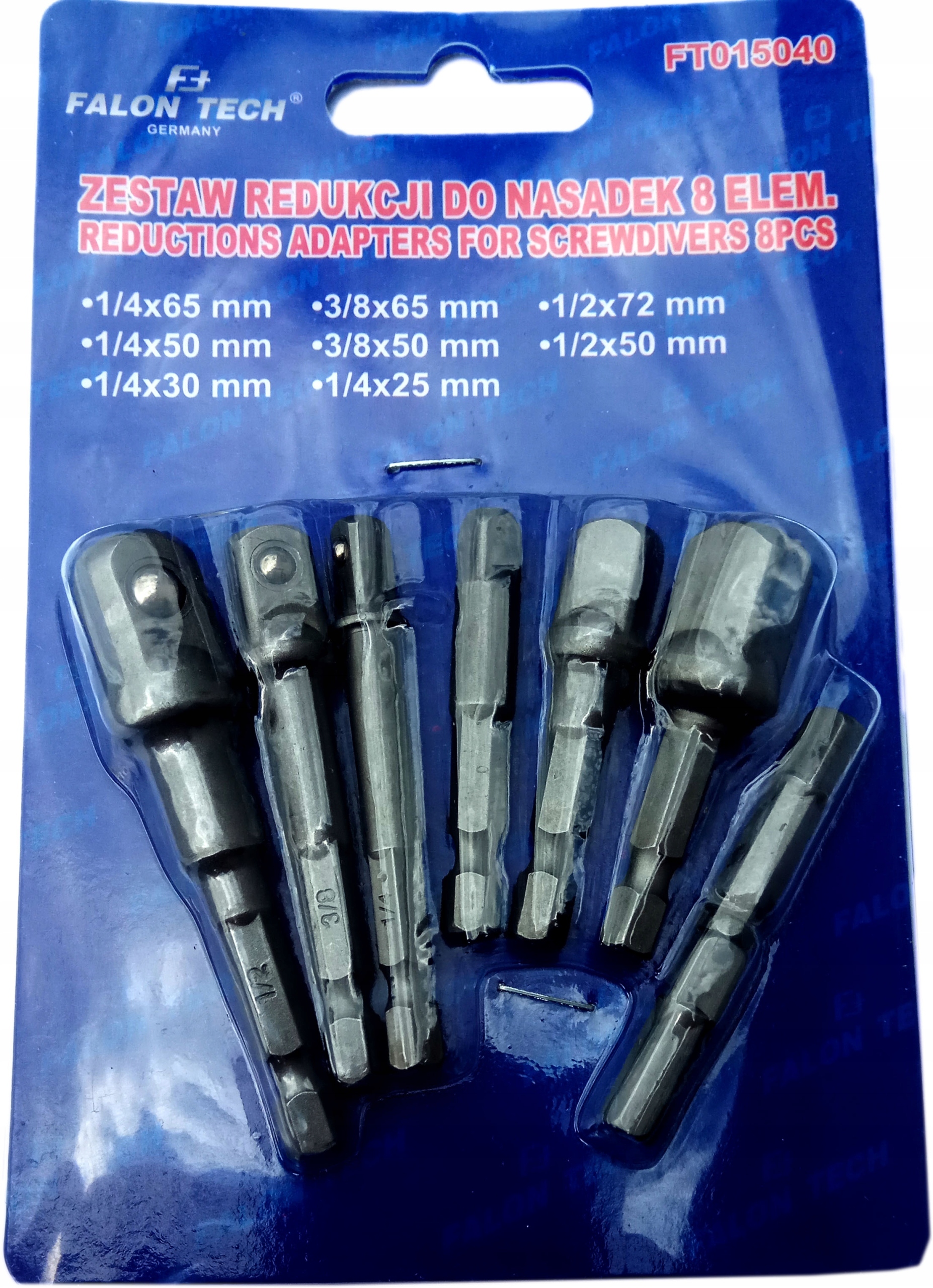 

Redukcje Adaptery Do Wkrętarki Nasadek 1/4 3/8 1/2