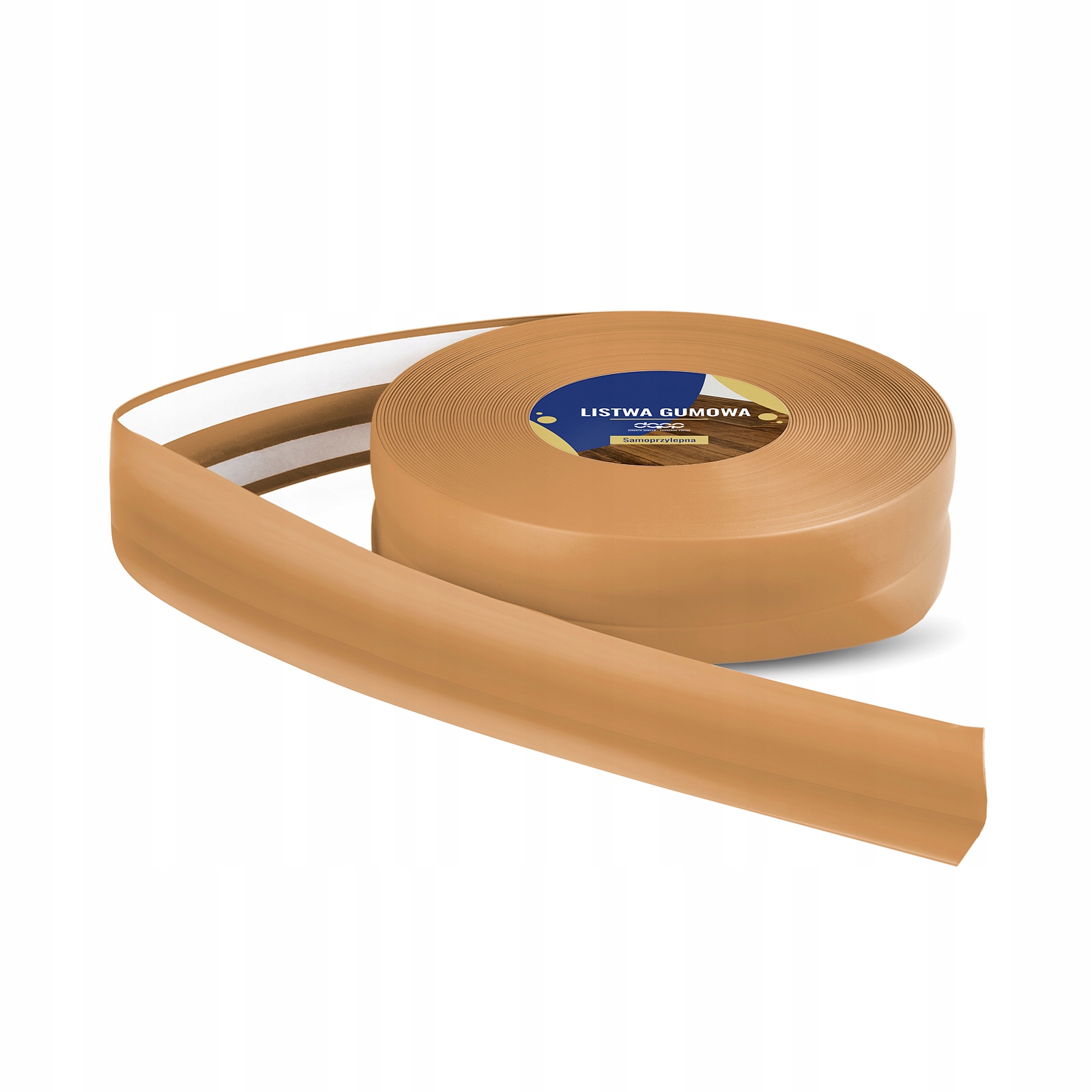 Podlahová lišta Samolepicí Páska Podlahová gumová 20 m Medová