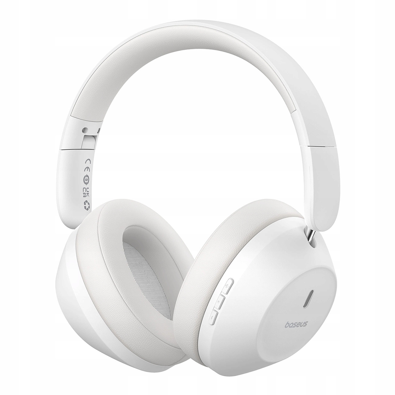 Bezdrátová sluchátka Baseus Bass 30 Max do uší Bluetooth 5.3 bílá