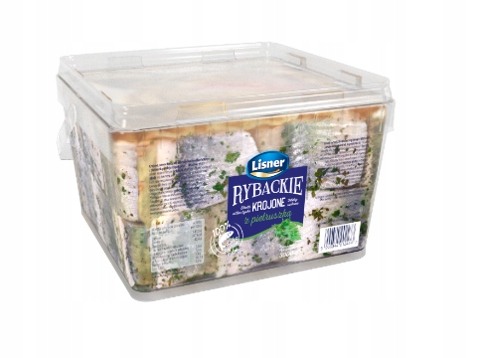 Filety Śledziowe Rybackie Z Pietruszką 3kg Lisner