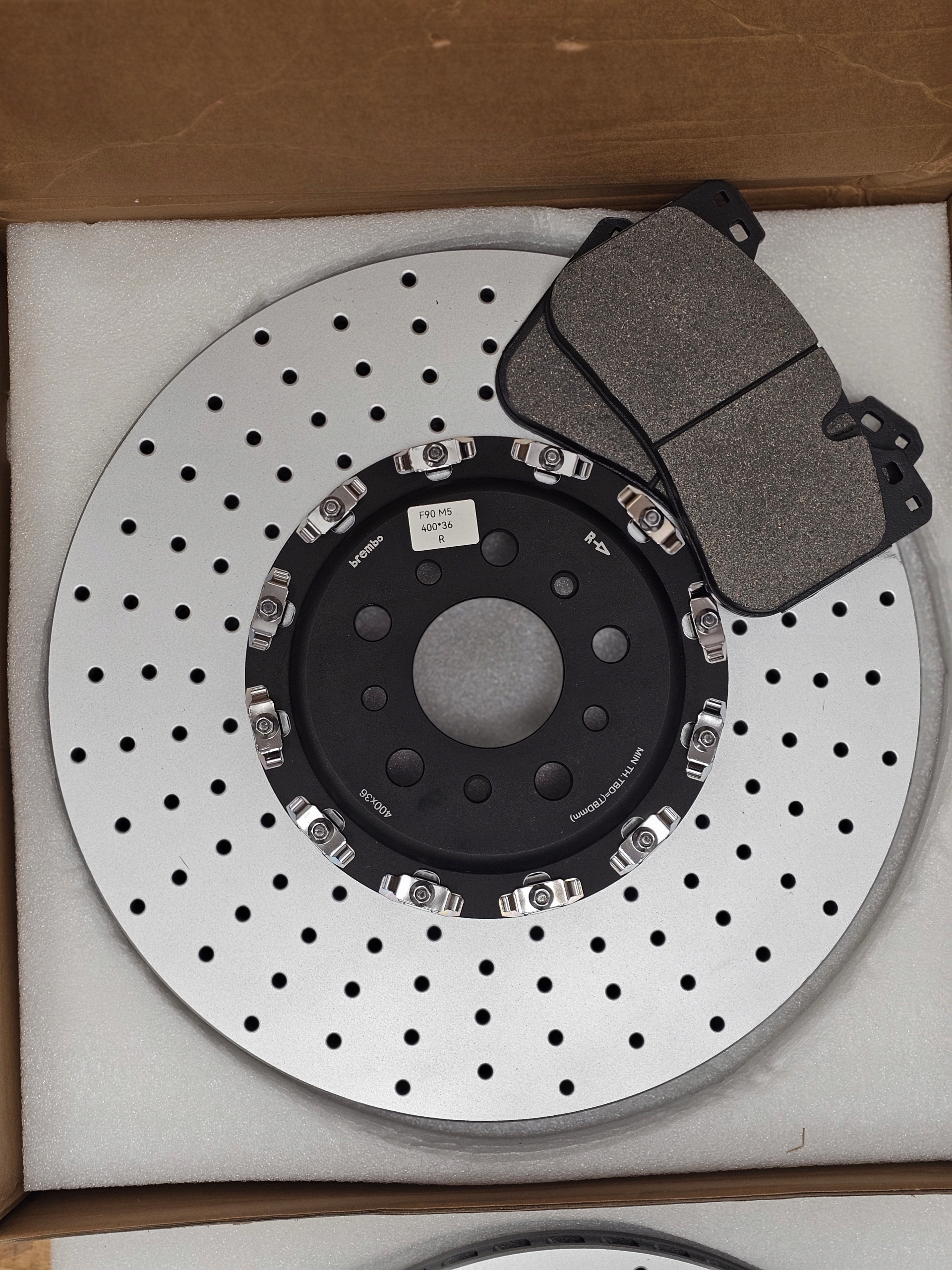 Konwersja CERAMIKA -> STAL Komplet Tarcze Klocki BMW M2 M3 M4 F80 F82 F87 - galeria