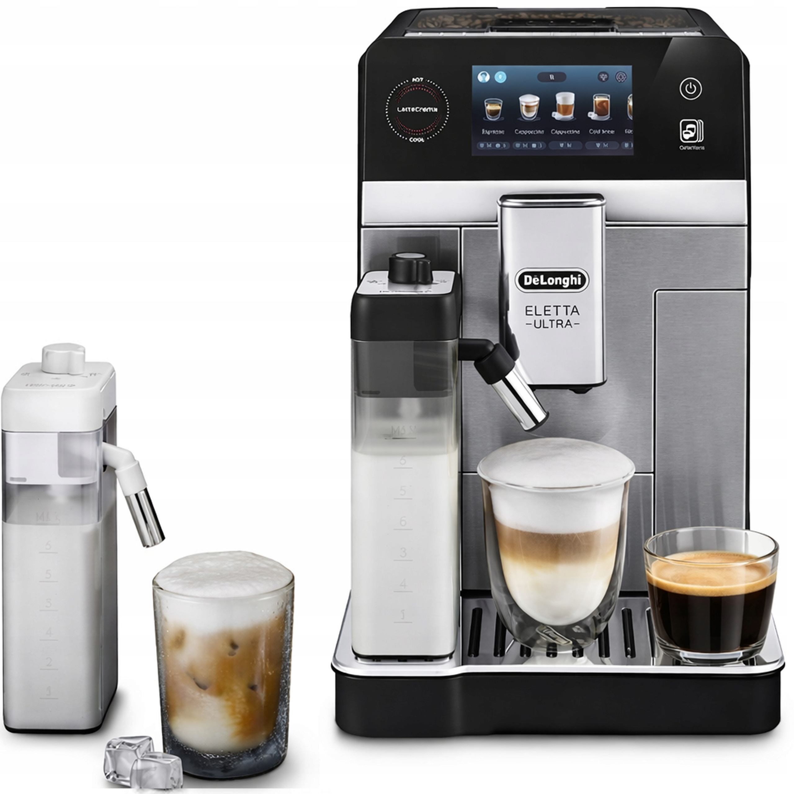 De'Longhi Ecam 470.85.MB Eletta Ultra Ekspres do kawy Cold Brew 1450 W