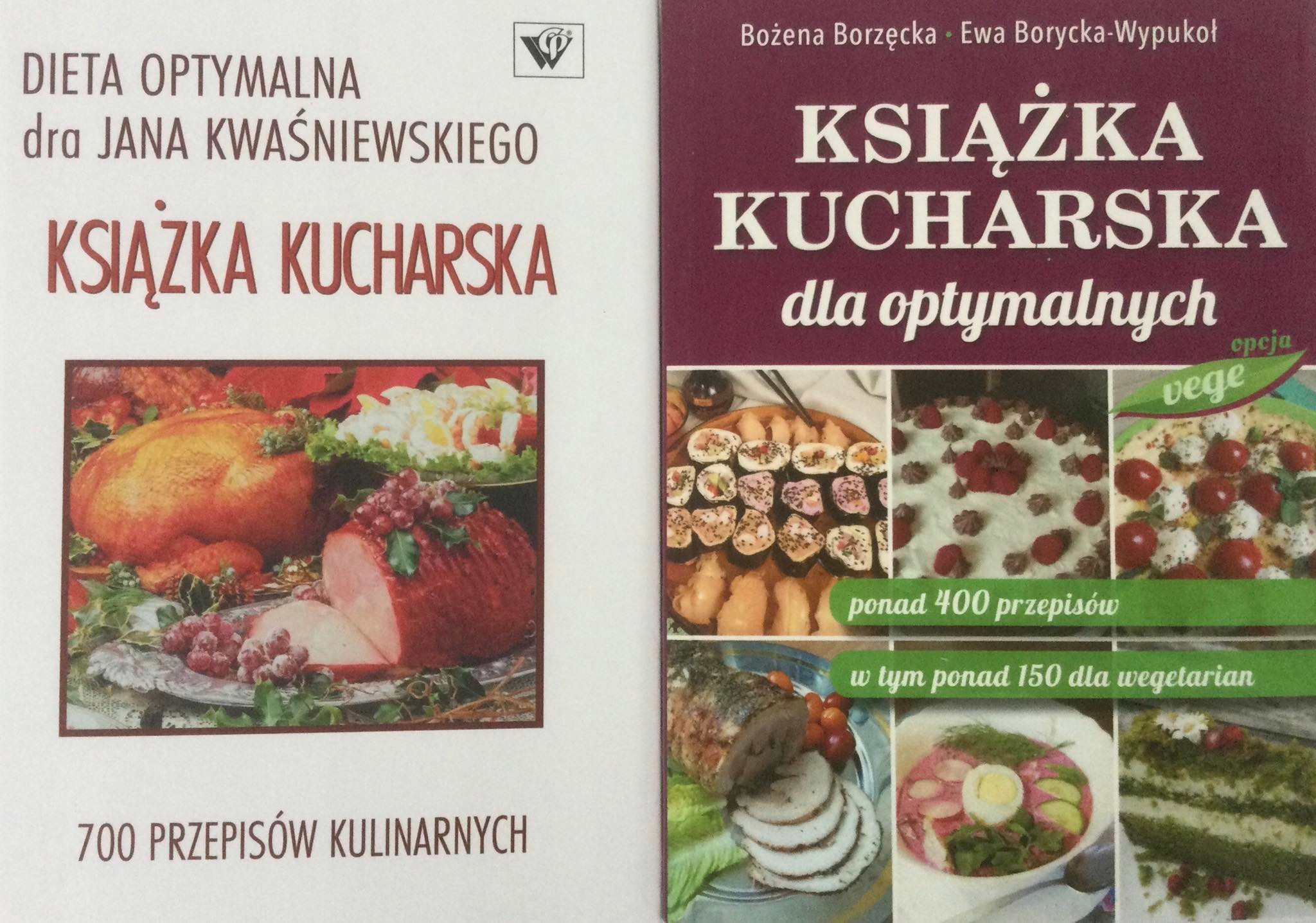 

Książka kucharska Dieta optymalna Kwaśniewski plus