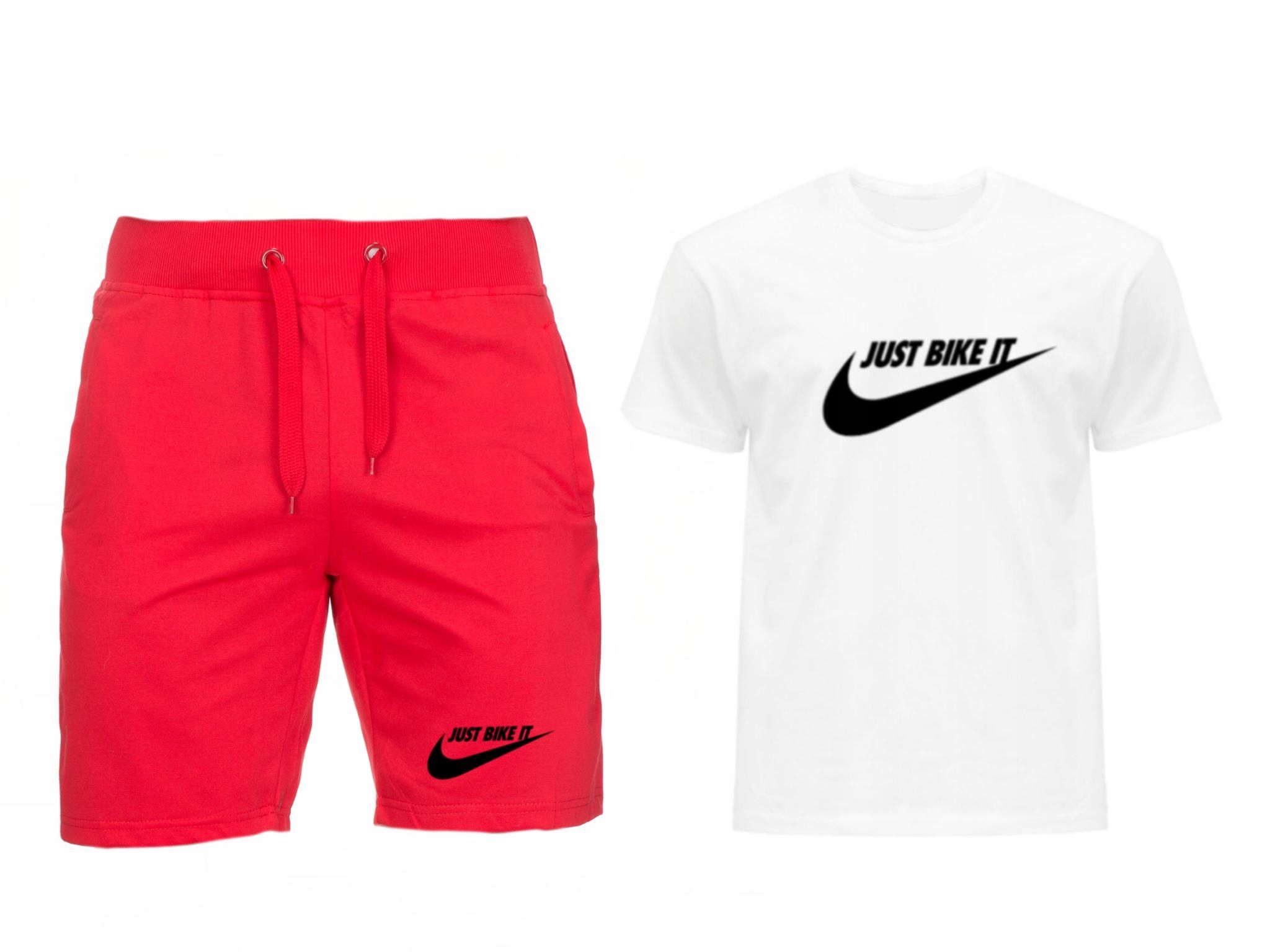Komplet Tričko Kraťasy Just Bike It Pánské M