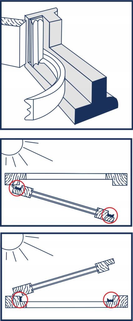 Uszczelka gumowa samoprzylepna drzwi okna E Biała 10m Marka inna