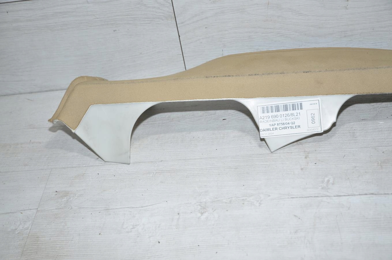 Blende Abdeckung slupka links heck Mercedes CLS w219