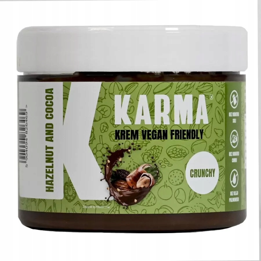 2X Veganský krém Friendly Crunchy Karma, 250 g