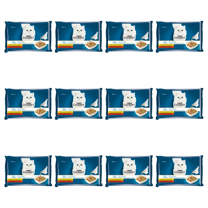 Gourmet Perle Gravy Delight Kuře 4x85 g X12