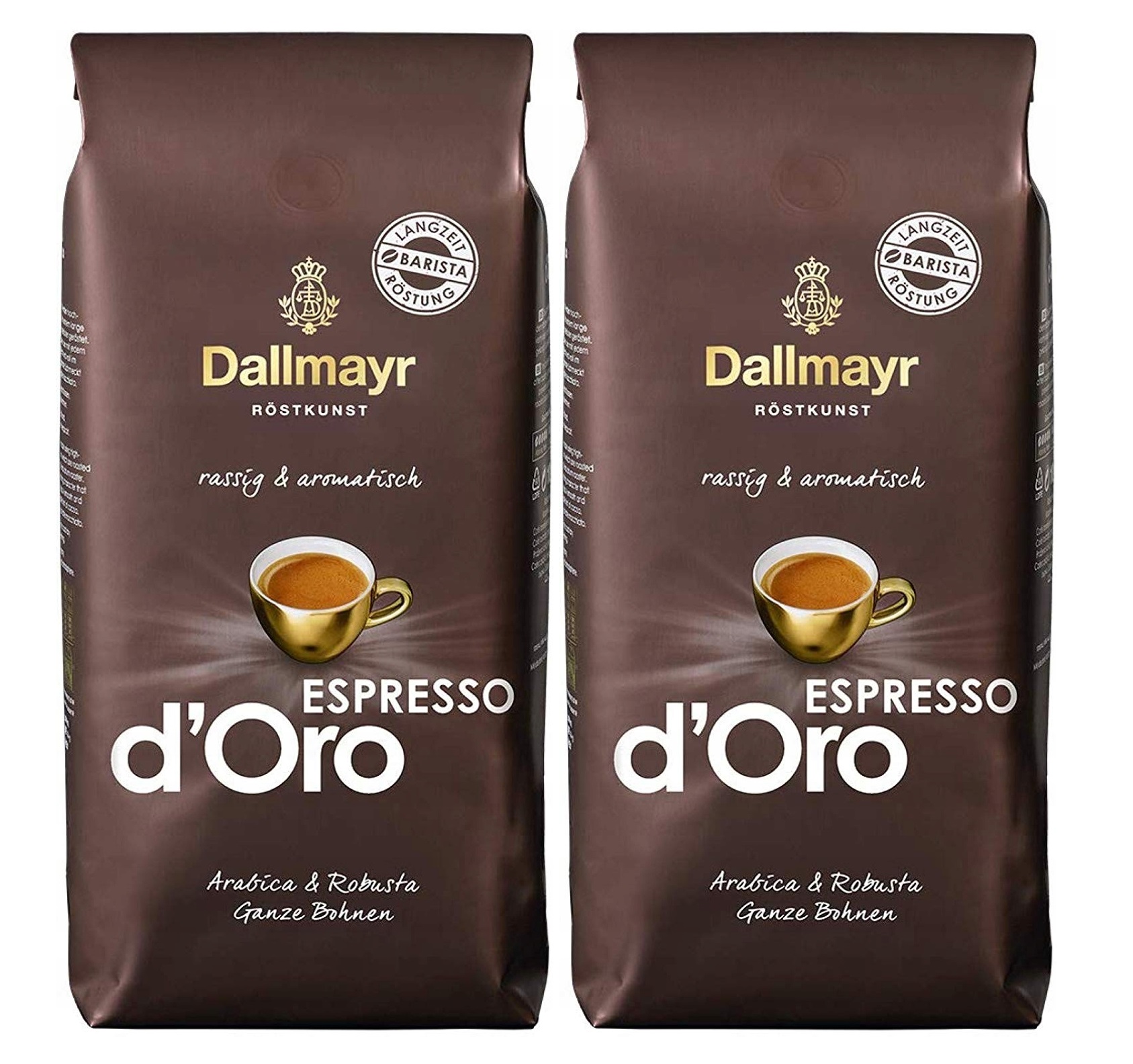 Kawa ziarnista mieszana Dallmayr Espresso D'oro 2x1kg