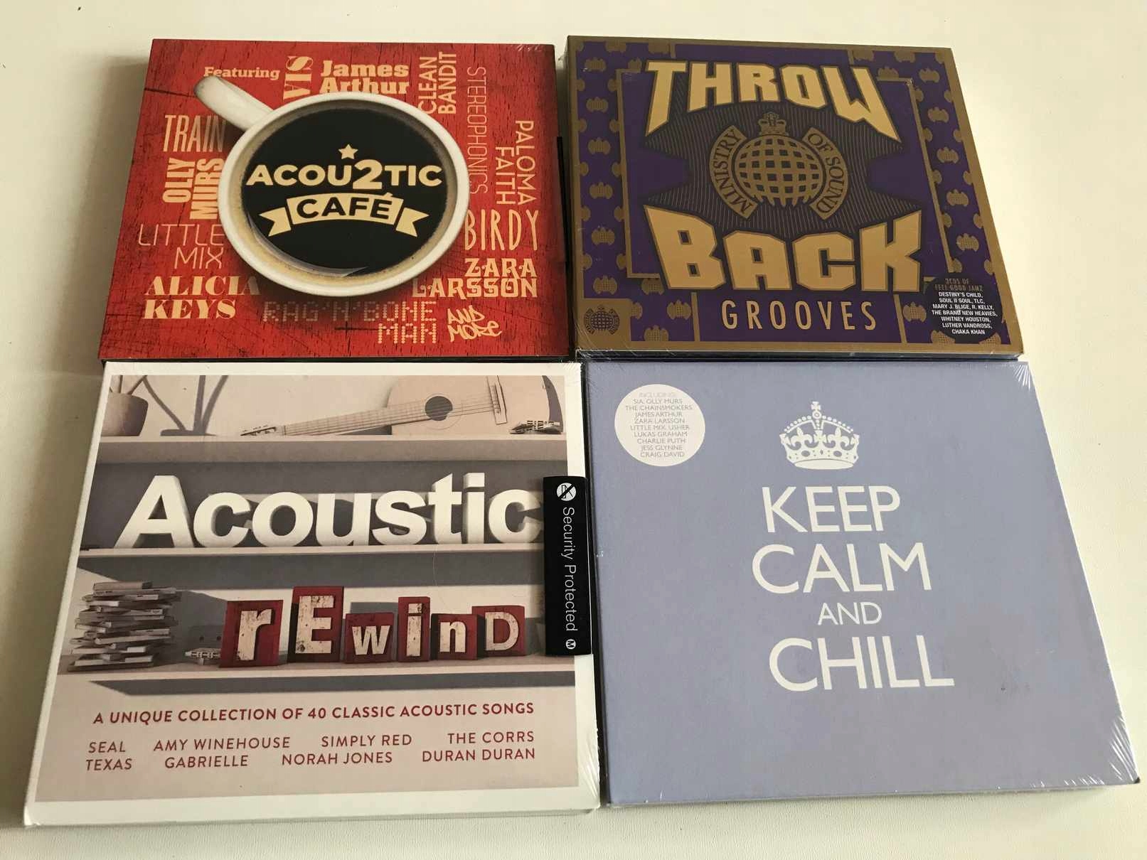 9CD Acoustic Rewind Acou2tic Cafe Keep calm & chill Throw Back Grooves Nowe