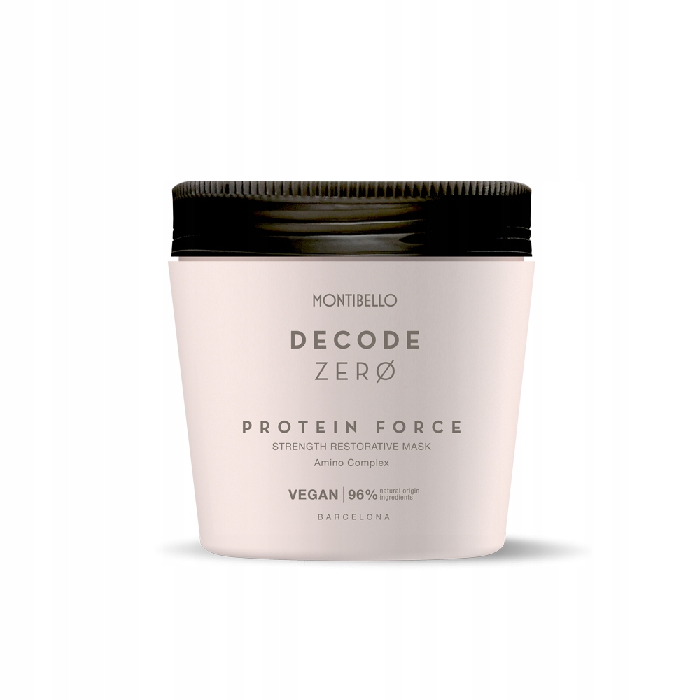 Montibello Decode Zero Protein Force, obnovující maska s proteiny 500 ml