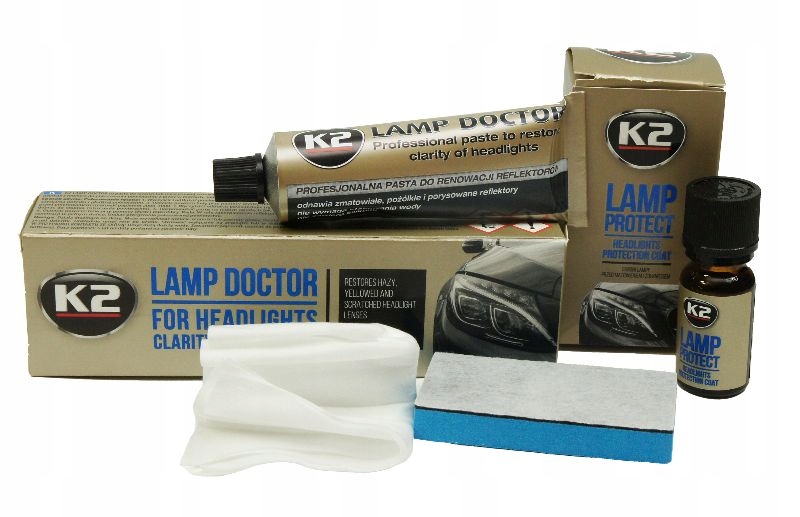 

K2 Lamp Doktor Lamp Protect Zestaw Pasta Płyn