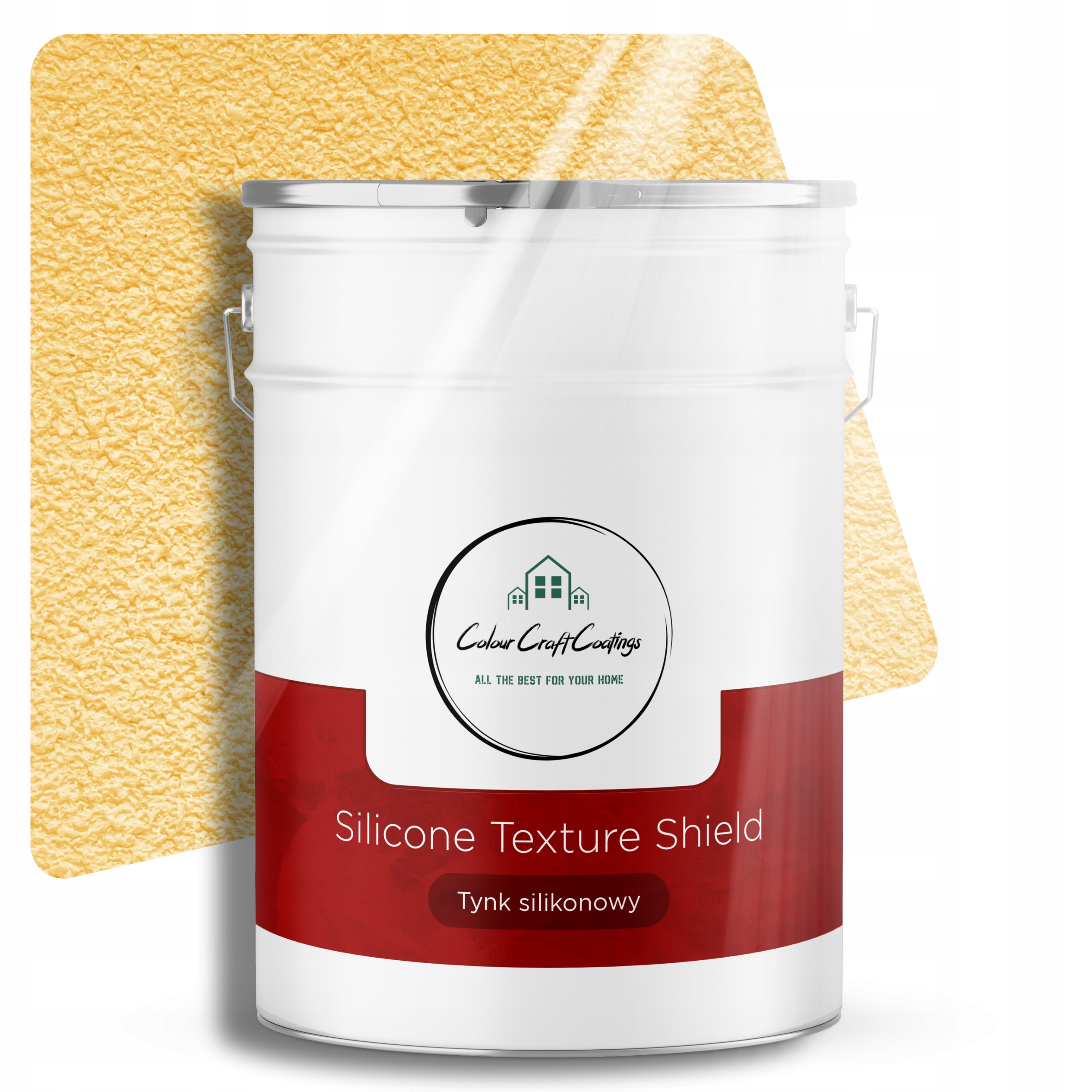 Silikónová Fasádna Omietka Granulácia 2.0 MM Baránok Žltý 25 Kg F624