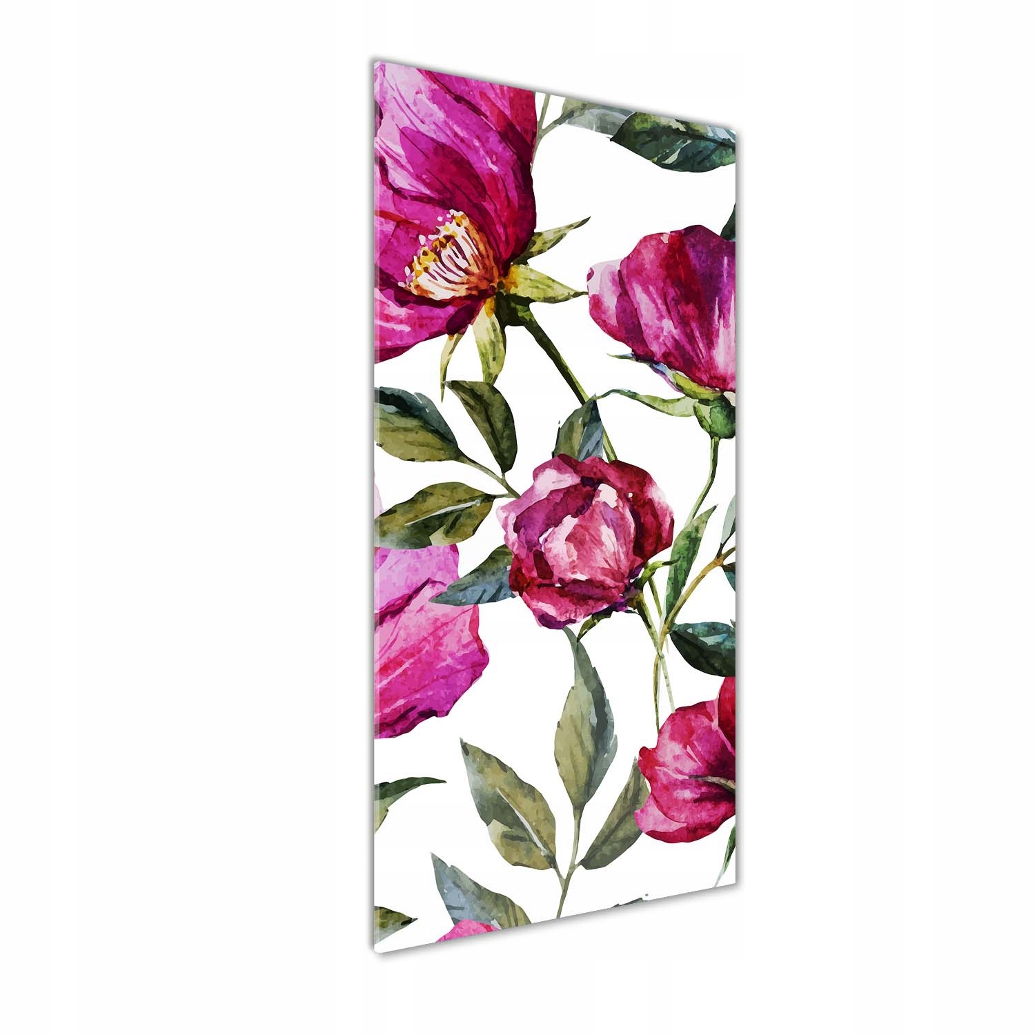 

Nowoczesny obraz zdjęcie na akrylu Maki 50x125cm