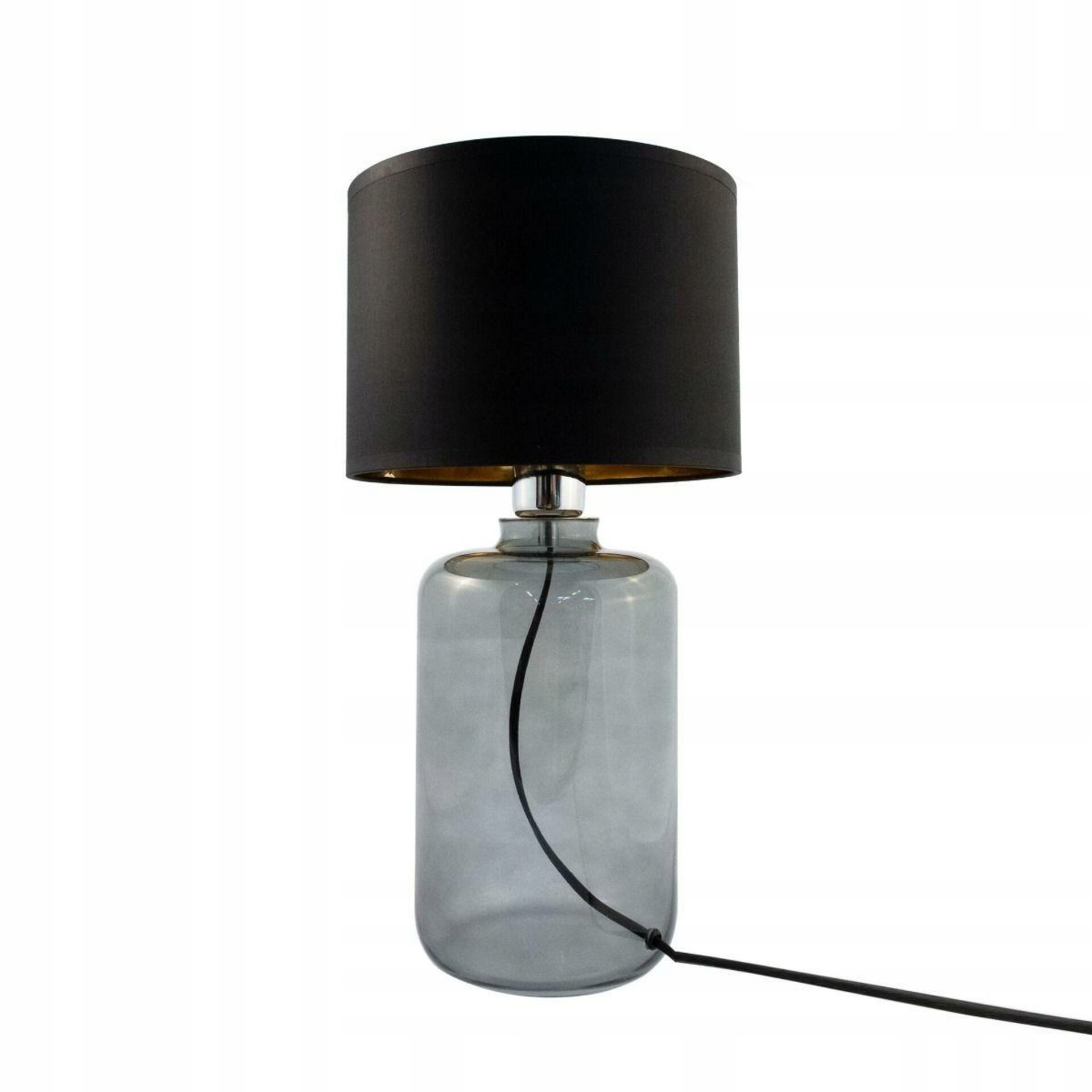 Zumaline Stolová lampa Samasun Grafit 5505BKGO