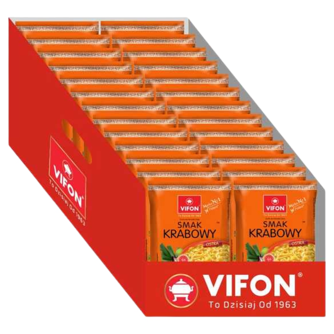 Levně Vifon Instantní polévka s krabím příchutí 70 g x 24 kusů
