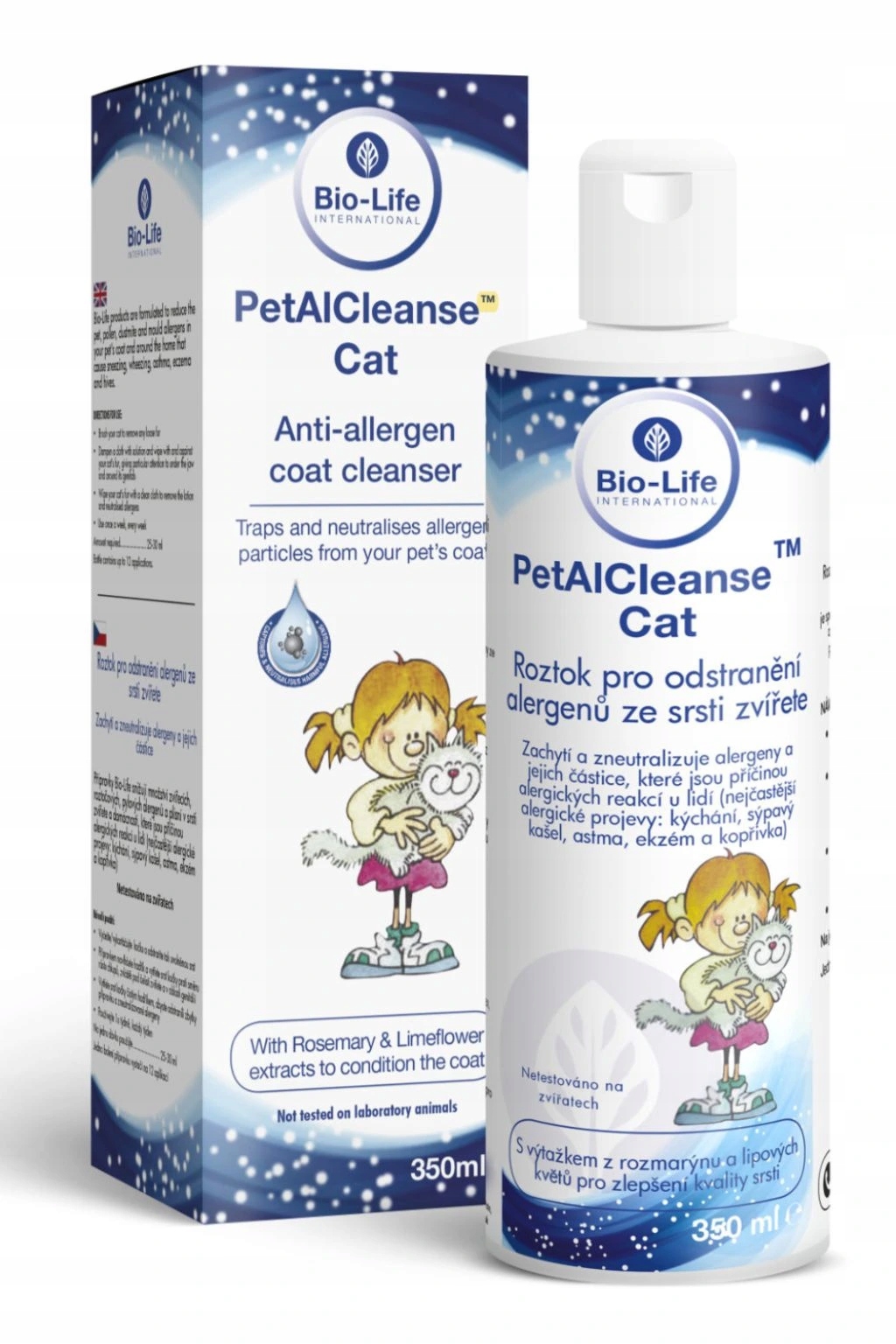 Levně Bio-life Petal Cleanse cat – odstraňovač alergenů ze srsti koček